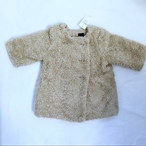 Sherpa Baby Girl Gap Jacket 3-6 Months